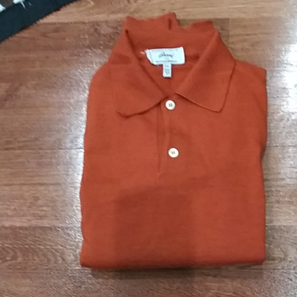 Brioni collared extra fine wool sweater